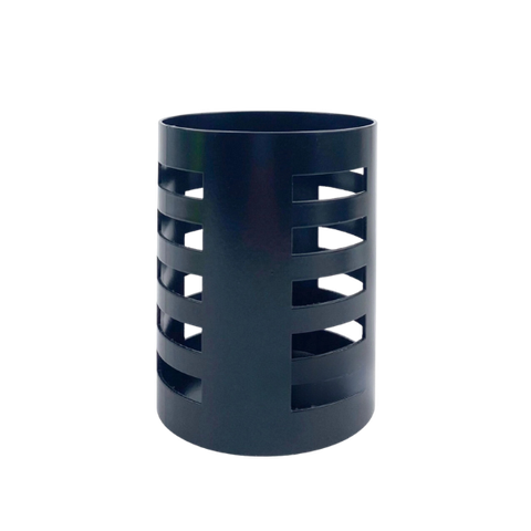 Cắm bút kim loại Enter KB101 76x100mm tròn đen-SM