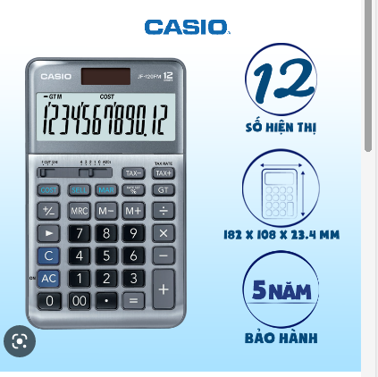 Máy tính Casio JF-120FM-BT