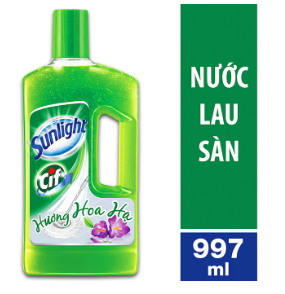 Nước lau sàn Sunlight hoa hạ xanh 997ml-HN/AN/P