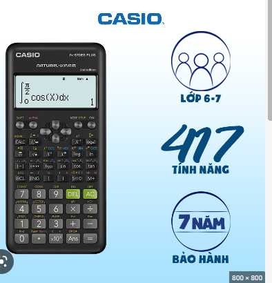 Máy tính Casio FX 570 ES Plus-BT
