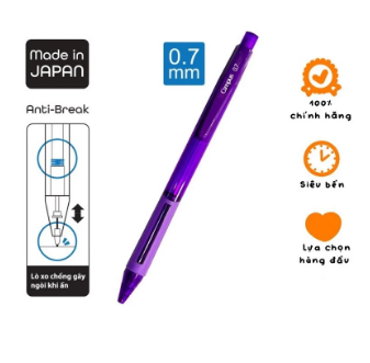 Chì bấm Campus PC-YOF-0.7 tím-208