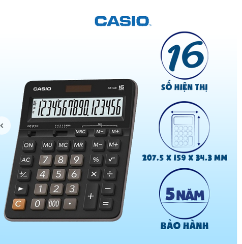 Máy tính Casio GX-16B-BT