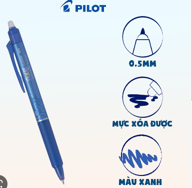 Bút Pilot Firixion ball xanh (xóa được)-BT
