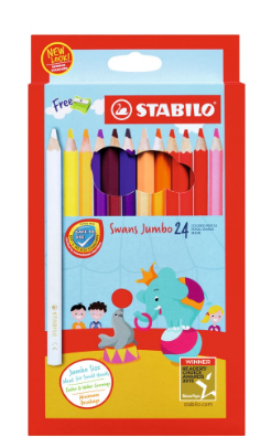 Chì 24 màu Stabilo 1879J-TA