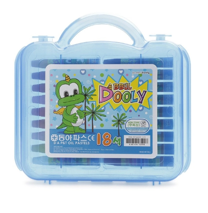 Sáp dầu Dooly 18 màu 01-ĐH