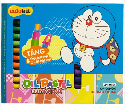 Sáp dầu TL 24 màu OP-C09/DO-TLMN/LV