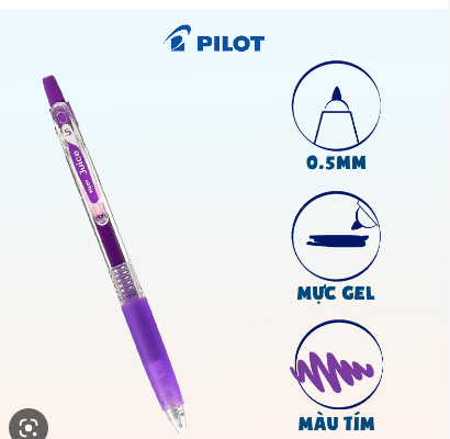 Bút nước Pilot Juice Lju-10f-l tím-BT