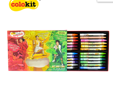 Sáp TL 24 màu CR-C09 -TLMN/LV