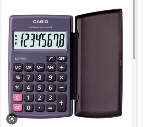 Máy tính Casio LC-401LV-BK-BT