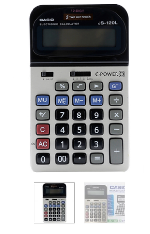 Máy tính Casio JS-120L/20LA/JS20TV-TVĐ/TT