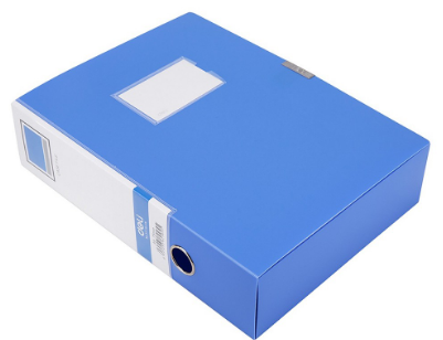 File hộp nhựa 7,5cm Deli 31116-VN-LA