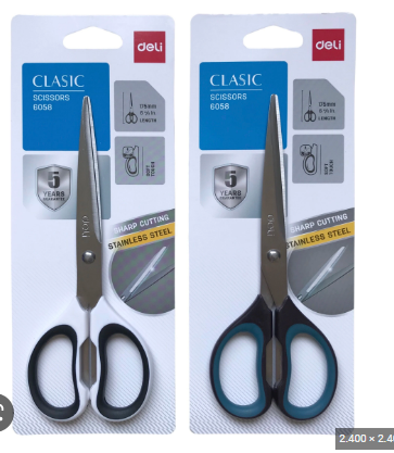 Kéo Deli 6058-TM/LA