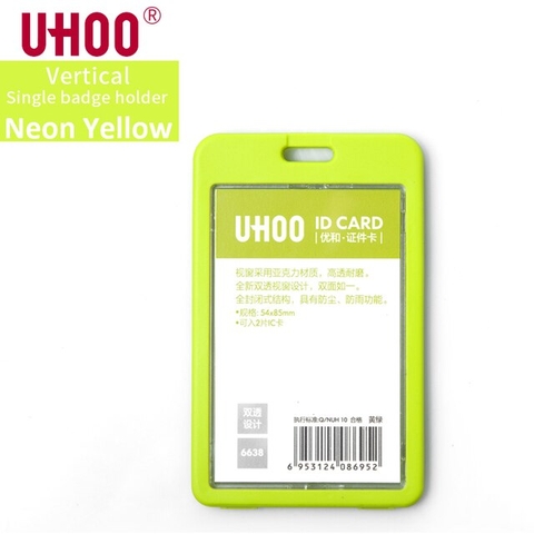 Bảng tên đứng UHOO 6638 Xanh Lá