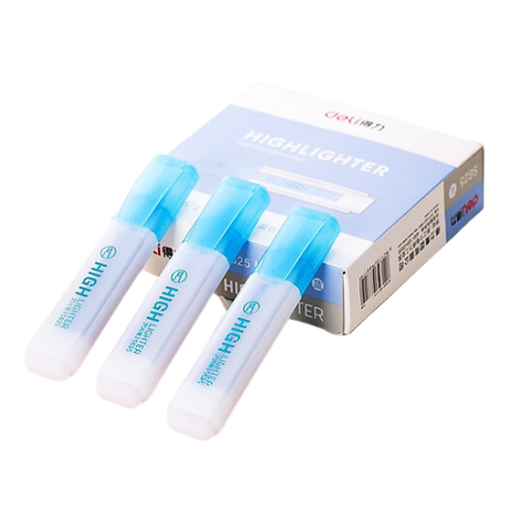 Dạ quang Deli S625 x.dương-LA