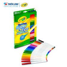 Bút lông 20 màu Crayola supertips 588106-LV