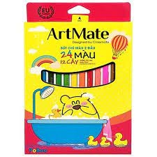 Chì màu ArtMate 24 màu AM-CL103-TK