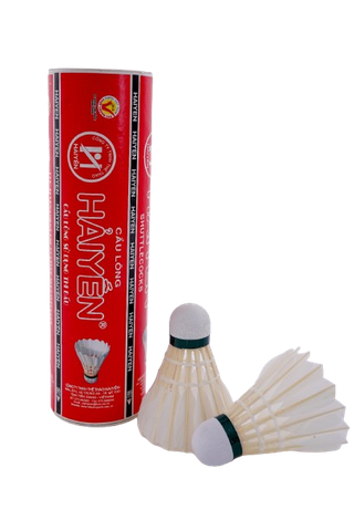Cầu lông Hải Yến đỏ ngắn 6pcs-HY