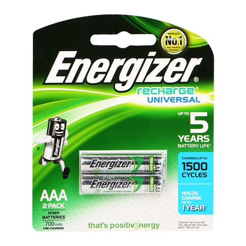 Pin sạc AAA Energizer 700mAh-HP (cặp)