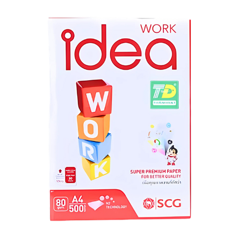 Giấy A4 80gsm Idea-ĐHP/ĐT