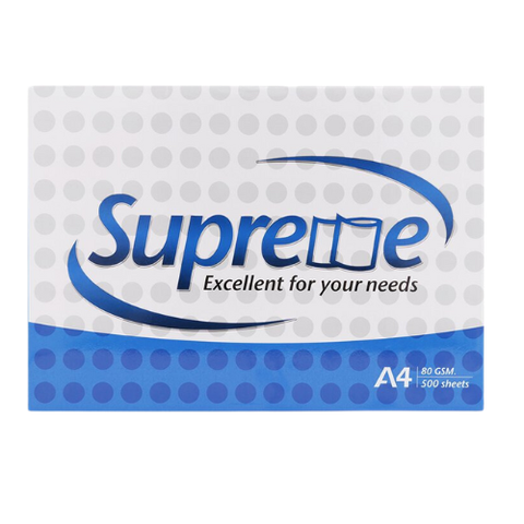 Giấy A4 80gsm Supreme-ĐHP