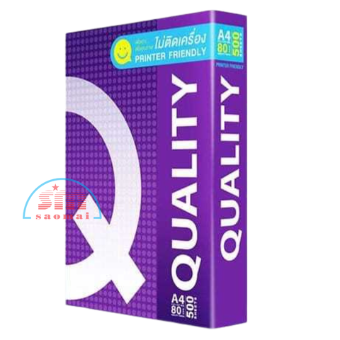 Giấy A4 80gsm Quality-VMH/ĐT/VT