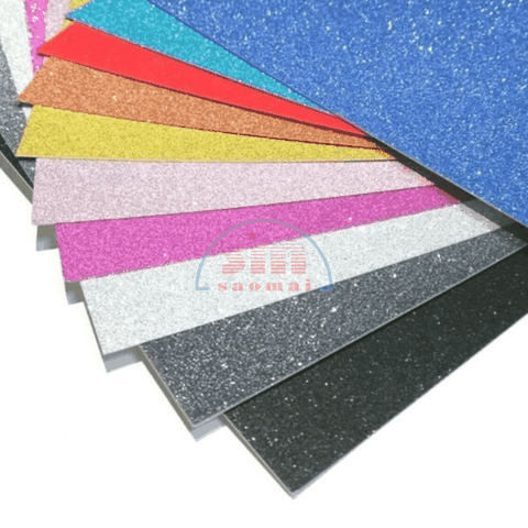 Giấy decal A4 kim tuyến 80gsm 10t-GB