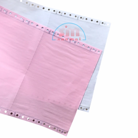 Giấy in liên tục LS K210x279mm 2 liên chia 2 A4