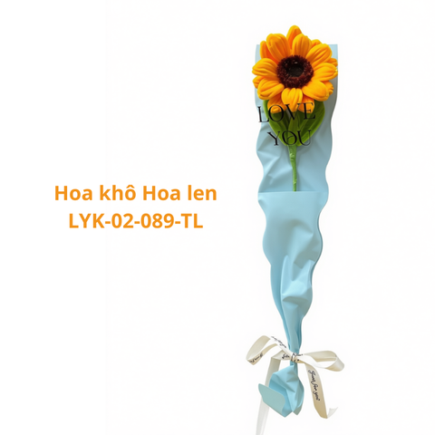 Hoa khô Hoa len LYK-02-089-TL