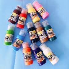Màu nước Acrylic AC01 (30ml) lẻ-SM
