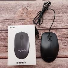 Chuột có dây Logitech B100-SS
