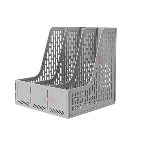 Kệ 3 ngăn Deli 9845 xám-LA