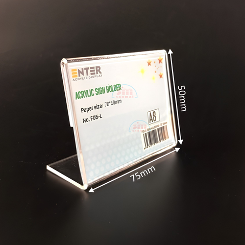 Kệ mica 1m F05 A8 ngang-SM