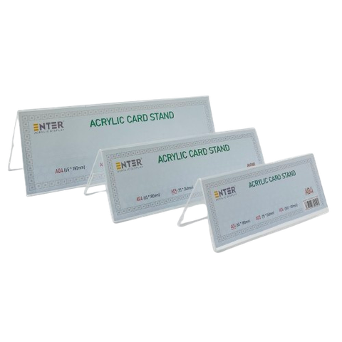 Kệ mica chức vụ 2 mặt Enter A06 300x100mm Cỡ đại