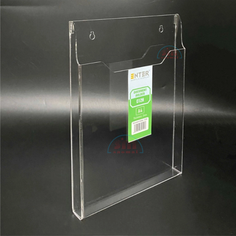 Kệ mica nhiều giấy treo tường A4 Enter C12H 30cmx21cm đứng-SM
