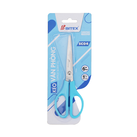 Kéo văn phòng Bitex SC04 màu xanh-BT