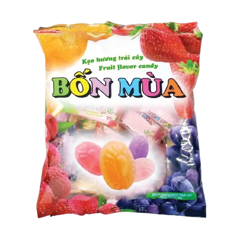 Kẹo bốn mùa hương trái cây  70g-BBC