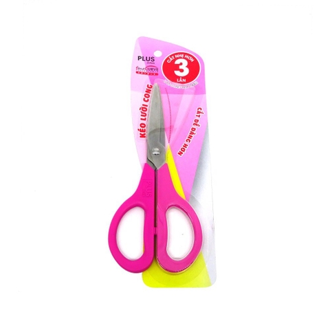 Kéo plus 5-V161 x.lá/x.dương/vàng/hồng