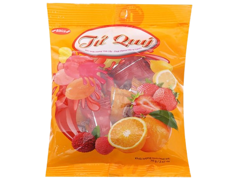 Kẹo tứ quý hương trái cây 70g-BBC