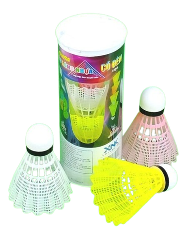 Cầu lông nhựa có đèn 3 quả-LHT