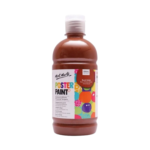 Màu nước MM Poter Paint MPST0009 Burnt Umber (500ml)-VM