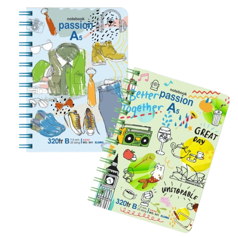 Sổ lò xo KLong A5 TP941 (320 trang)-KL