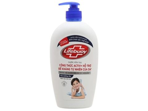 Nước rửa tay Lifeboy 450ml xanh-HN/P