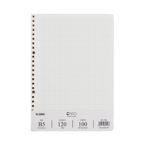 Ruột sổ còng KLong B5 TP546 (100 tờ)-KL