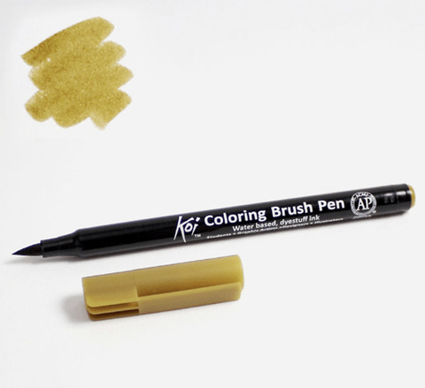 Bút đầu cọ koi XBR#47 Raw Umber