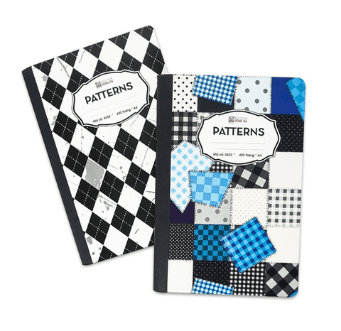 Sổ Hồng Hà A4 420T 4552 Patterns