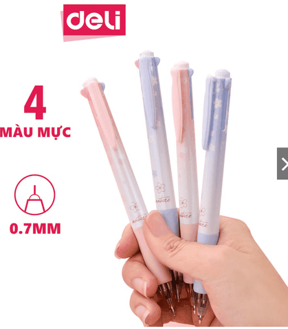 Bút bi 4 màu Deli S311