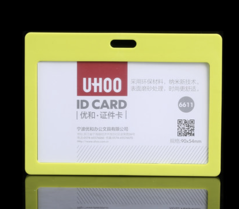 Bảng tên ngang UHOO 6611 Xanh Lá