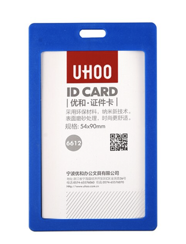 Bảng tên đứng UHOO 6612 Xanh Dương