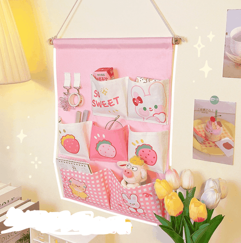 Túi treo tường Cute 7 ngăn-Or/BB