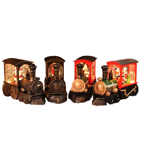 Noel-Đèn led xe lửa 11x14cm 91-3413-JC